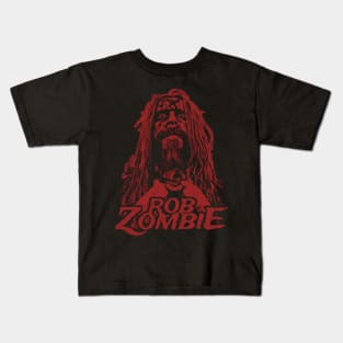 rob zombie red Kids T-Shirt